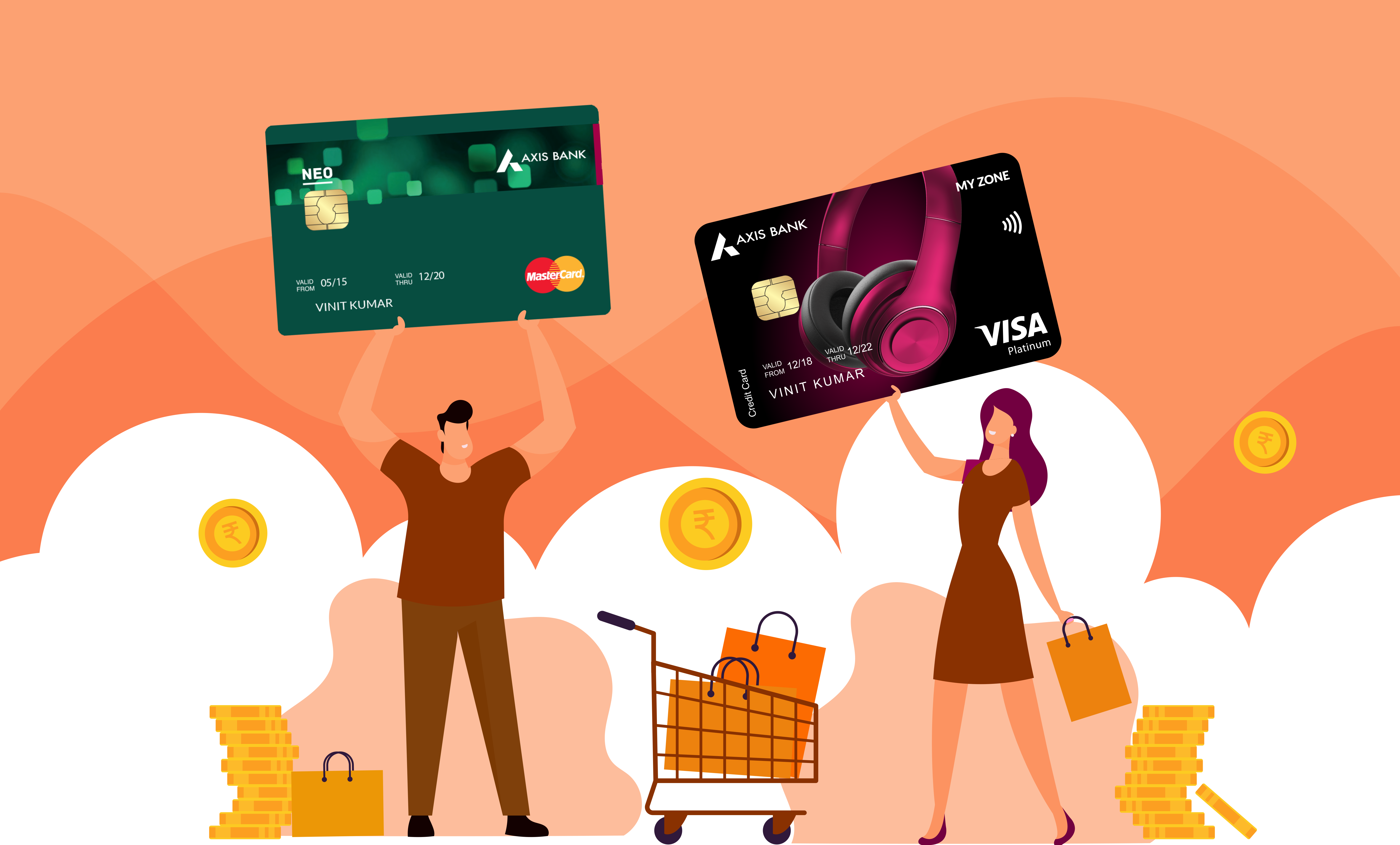 Credit Cards - Apply for Best Credit Card Online | Axis My Zone & Neo